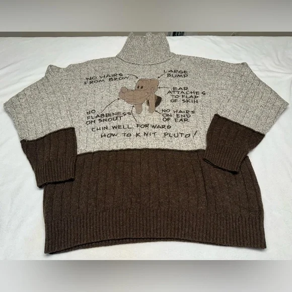 Iceberg | Sweaters | Iceberg History Pluto Sweater Disney Vintage